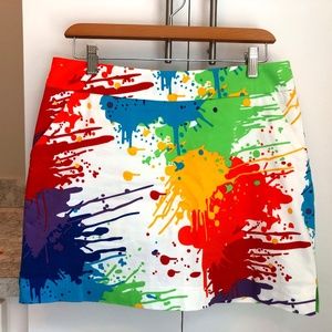 Loudmouth "Paint Splash" Women's Golf Skirt